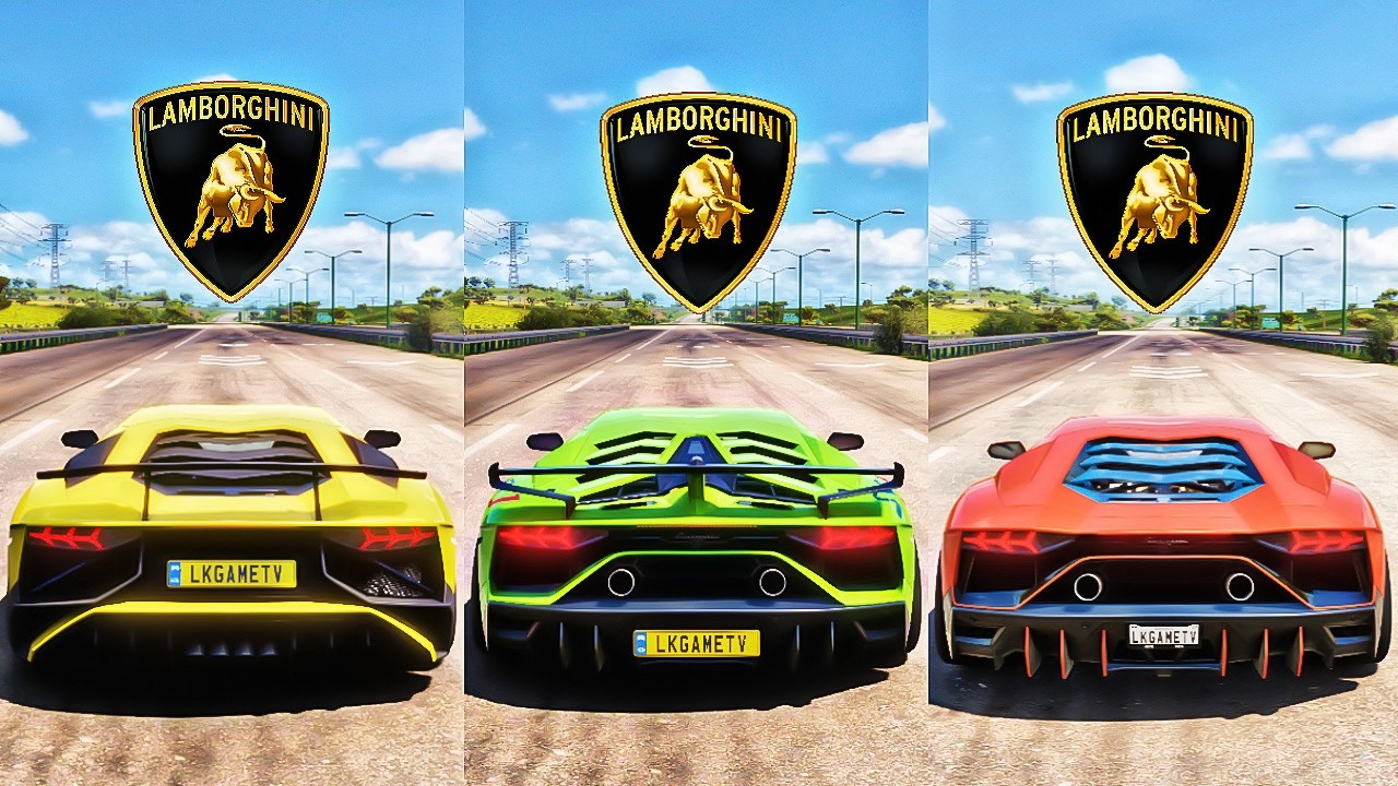 SV vs SVJ vs Ultimae – Which Aventador Is Fastest? | Drag Race