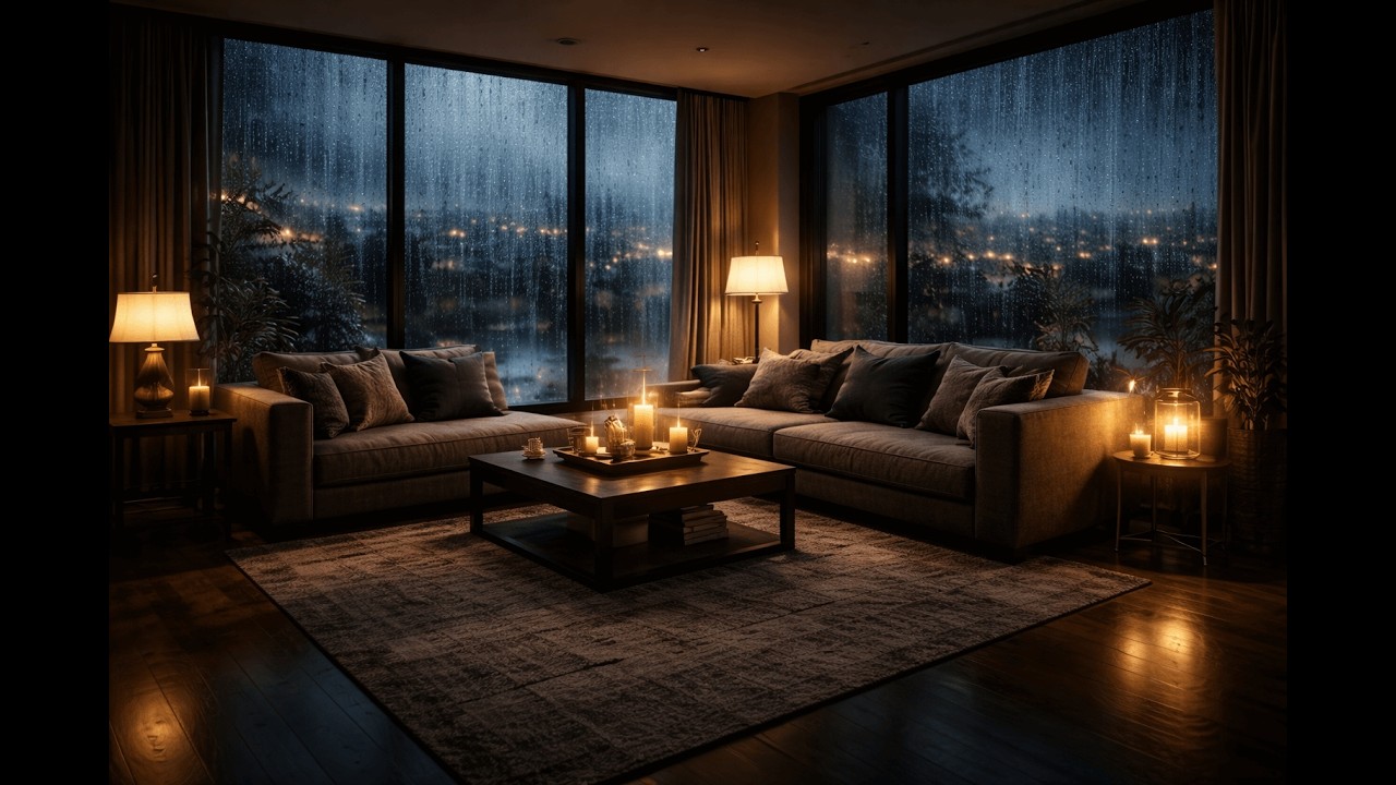 10 Hours of Relaxing Rain Sounds 🌧️ | Deep Sleep, Study & Stress Relief