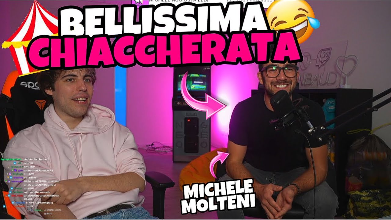 UNA BELLA CHIACCHIERATA CON MICHELE MOLTENI!!🎪🥹