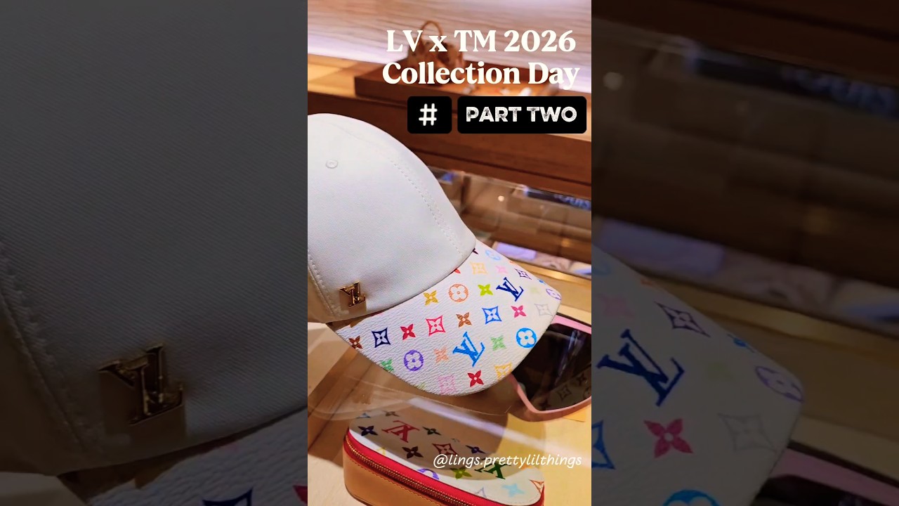 День запуска коллекции LV x MURAKAMI 2026! Поехали в Louis Vuitton (Часть 2) 🌈