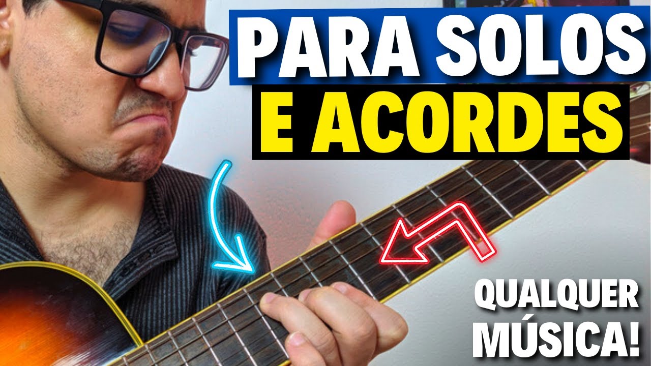 ESSE MACETE MUDA SUA FORMA DE TOCAR VIOLÃO! Aula de violão - Como solar - Micro acordes