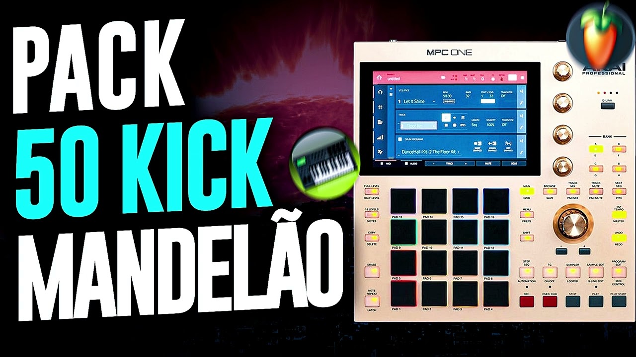 PACK 50 KICK PARA PRODUZIR FUNK MANDEL&Atilde;O