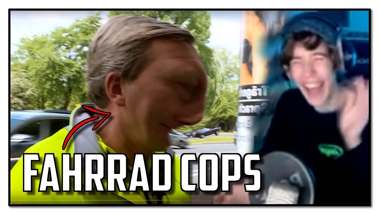 Fahrrad-Cops SPERREN meinen STREAM 🤣| Sharx reagiert
