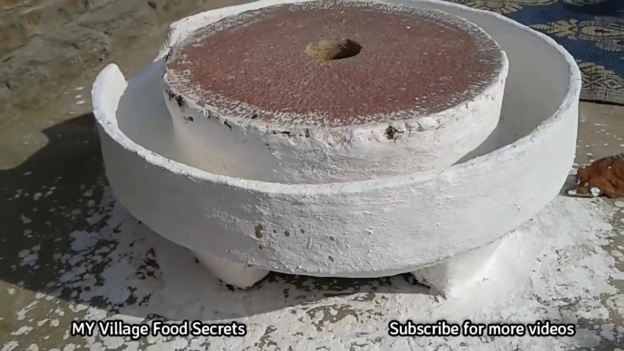 How to make Chakki| Atta Chakki |Primitive technology| Stone Mill | MY Village Food Secrets