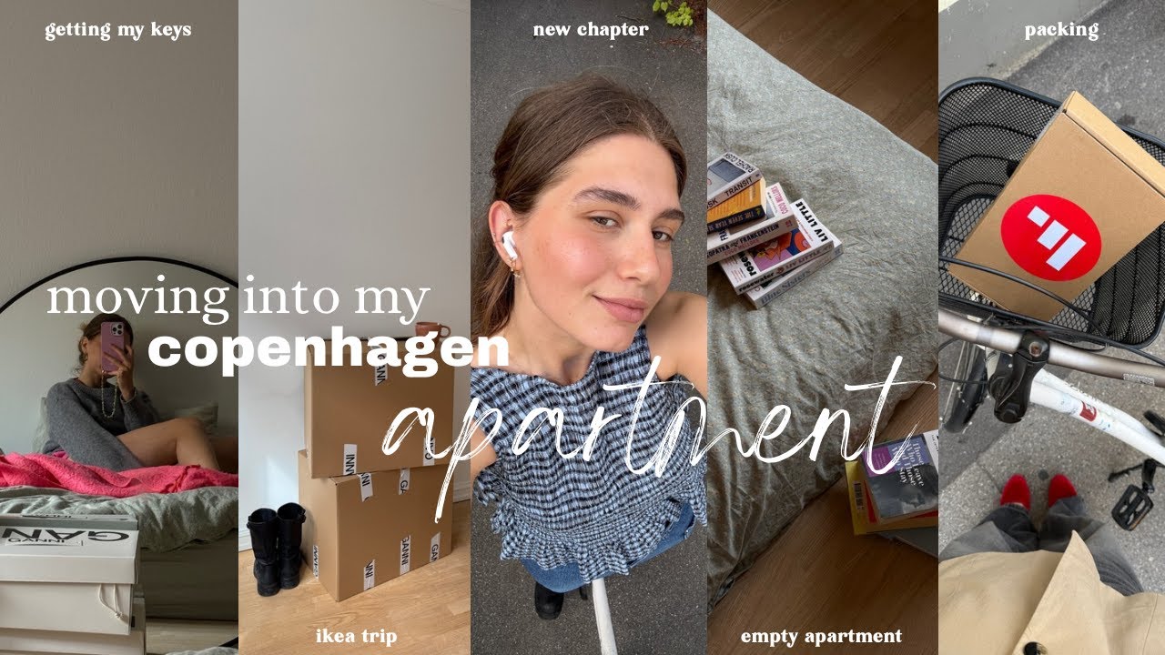 moving into my Copenhagen apartment!!!