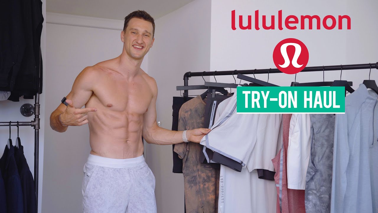 Men's Athletic lululemon Try-On Haul + 15 Ab Workouts