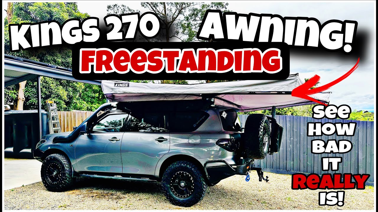 АБСОЛЮТНО НОВЫЙ отдельно стоящий тент Kings 270. Обзор/осмотр.