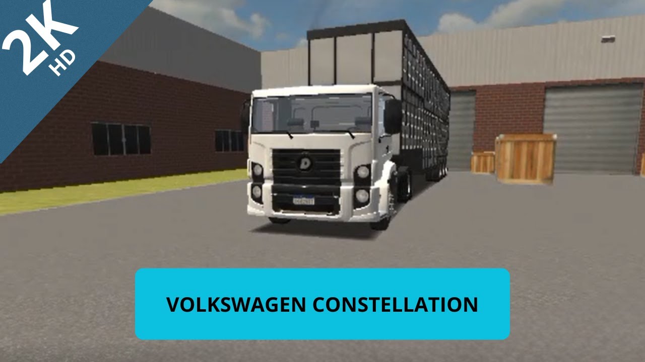 POV DRIVING TRUCK VOLKSWAGEN CONSTELLATION . WORLD TRUCK DRIVING SIMULATOR