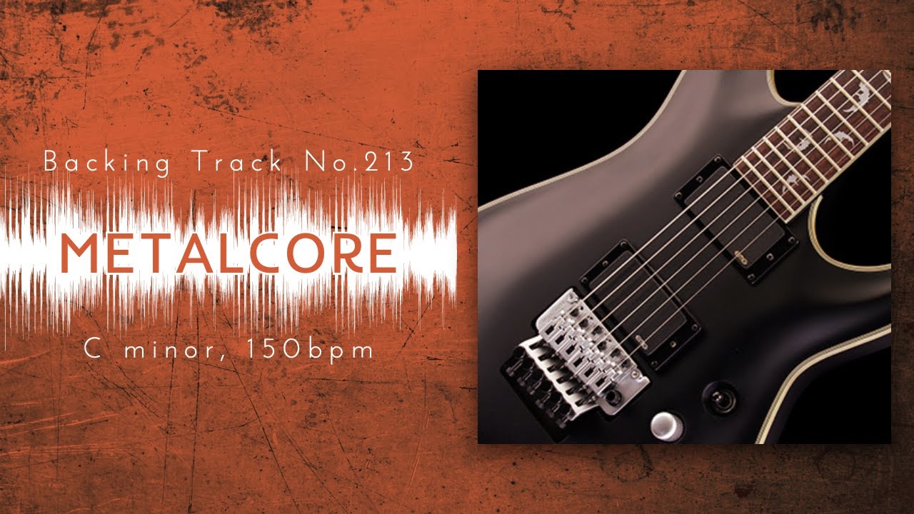 Epic Metalcore Backing Track in Cm | BT-213