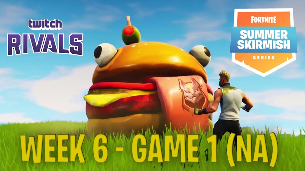Twitch Rivals - Fornite Summer Skirmish Week 6 Game 1 [NA]