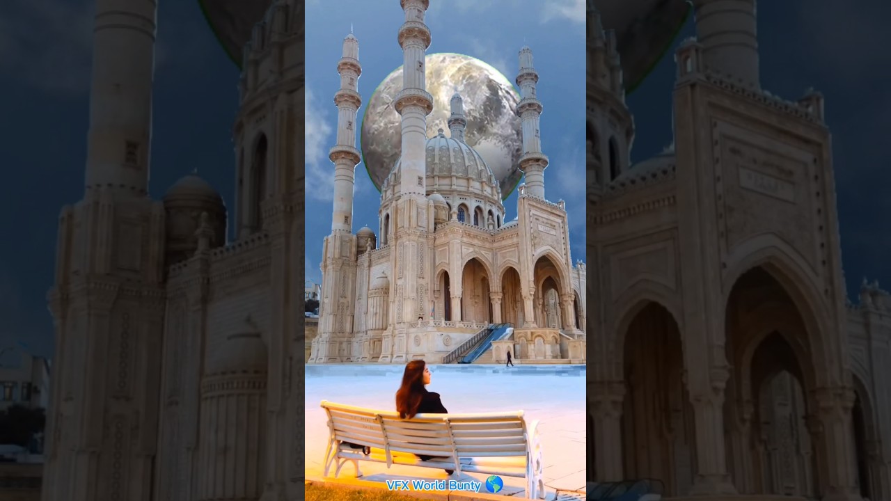 Big mandir with earth cresh vfx shorts #