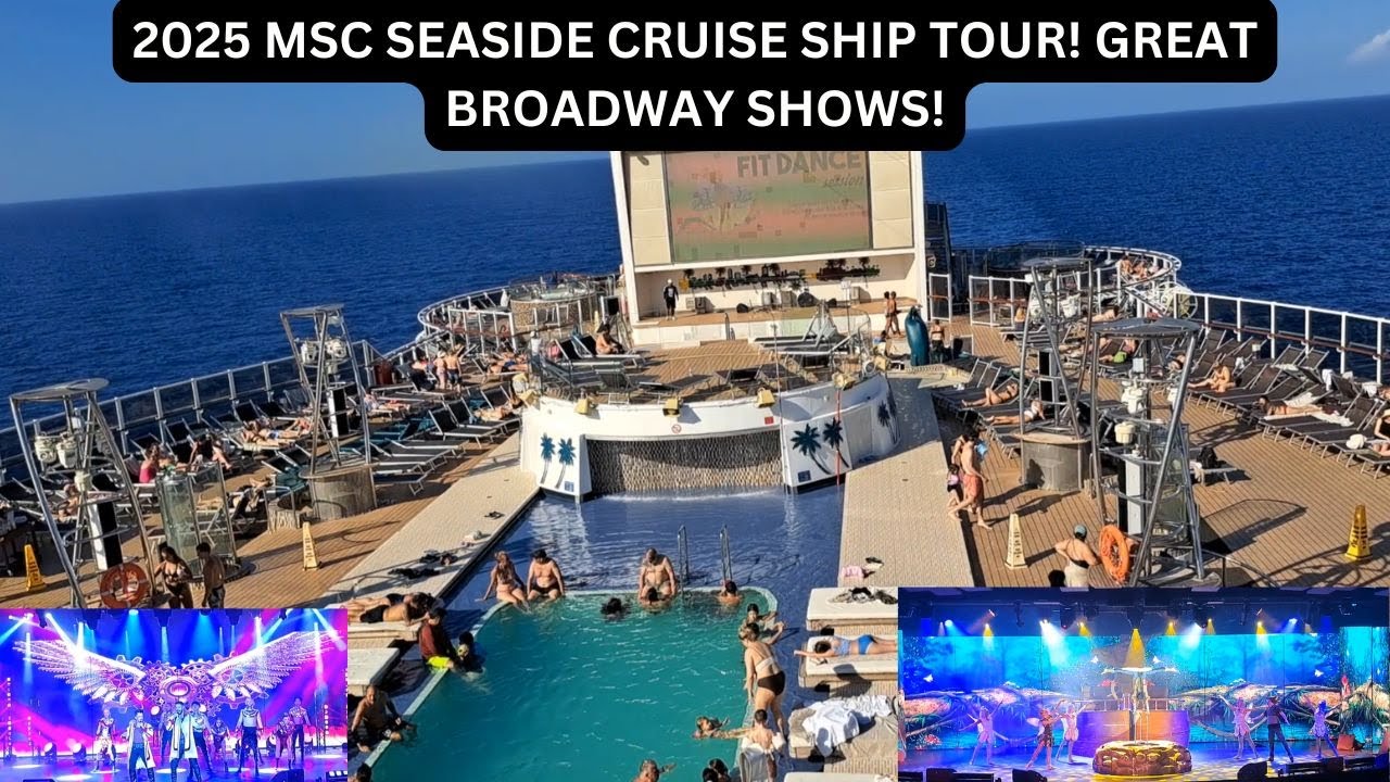 2025 MSC SEASIDE CRUISE SHIP TOUR!