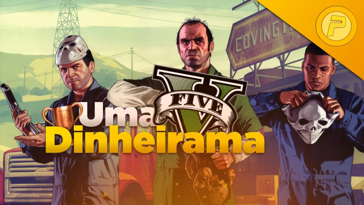 GTA V - Como CONQUISTAR o TROFÉU Uma Dinheirama SEM PERDER DINHEIRO