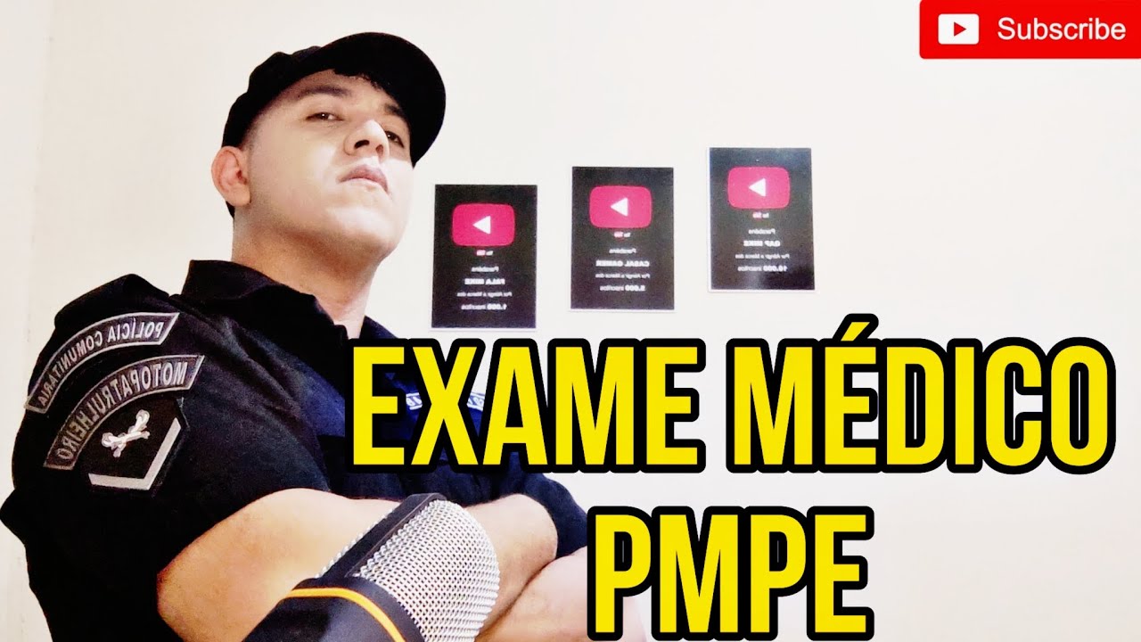 COMO É O EXAME MÉDICO DA PMPE, BIZU DA APROVAÇÃO ⚡