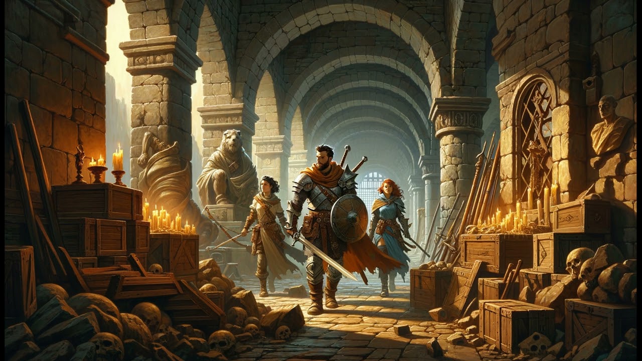 Medieval Calm Focus & Relaxation Music - Leading the way