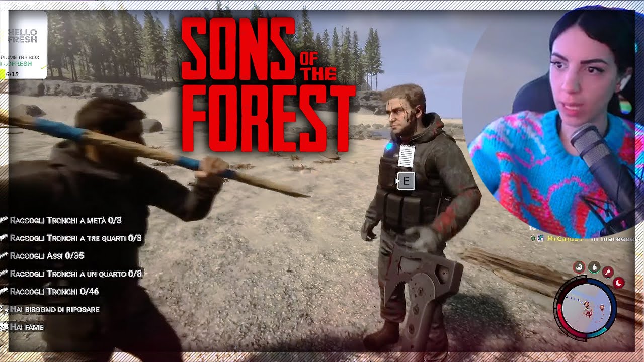 GIACOMINO si RIBELLA : SONS of THE FOREST | Kodomo Horror