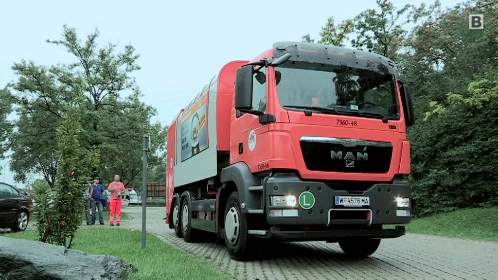 Auf Tour mit der Wiener Müllabfuhr