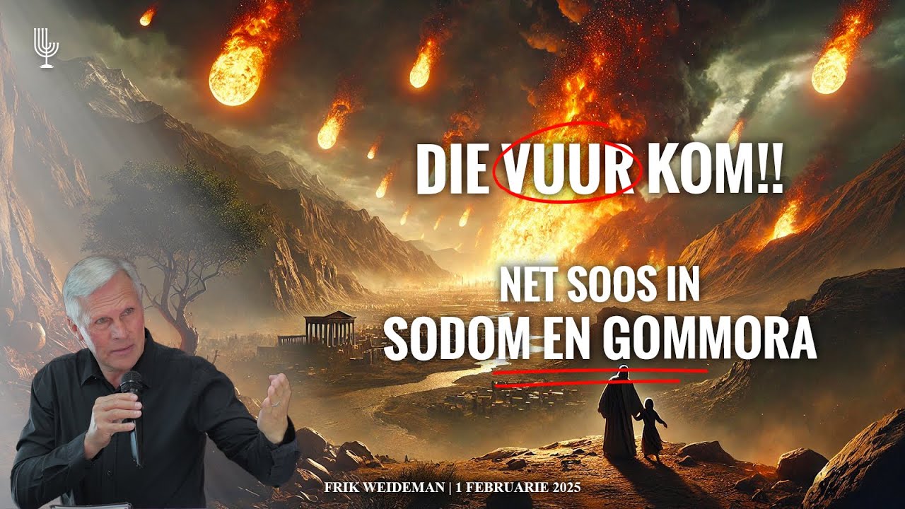 Die VUUR Kom!! Net soos in Sodom en Gommora - Frik Weideman | Menorah Tabernakel