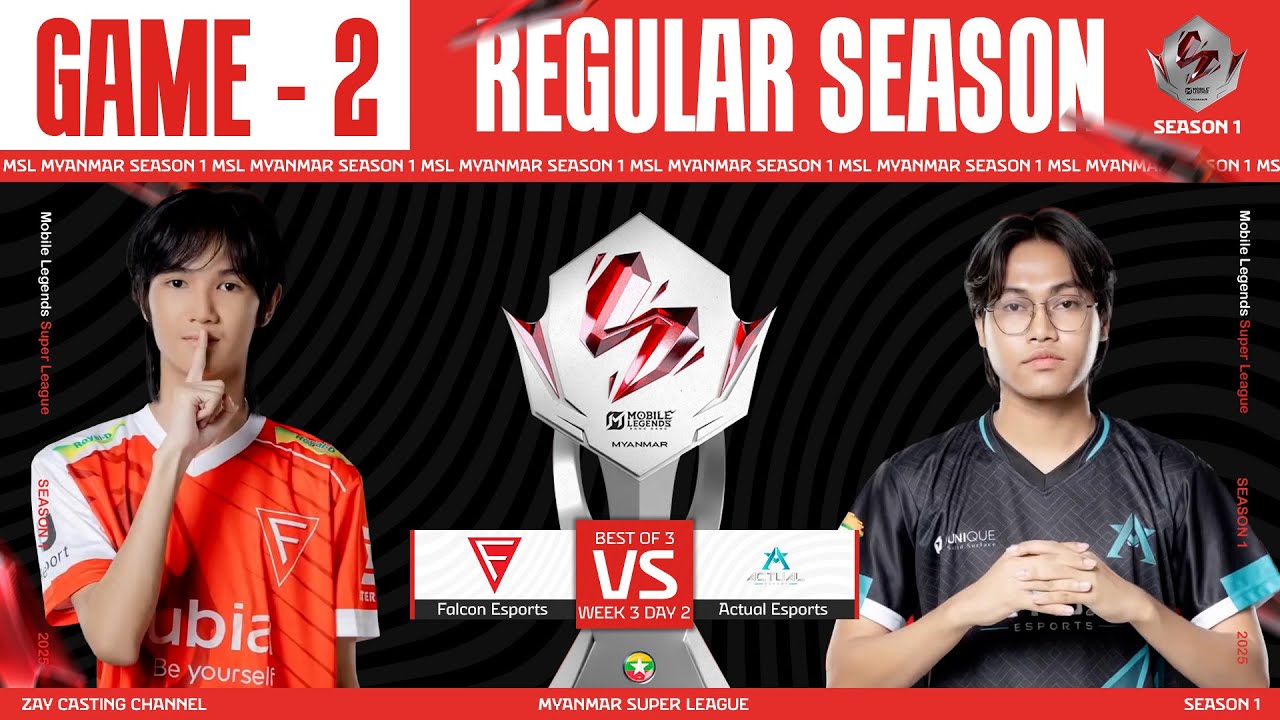 [Game - 2] Falcon Esports vs Actual Esports | MLBB Super League Season 1