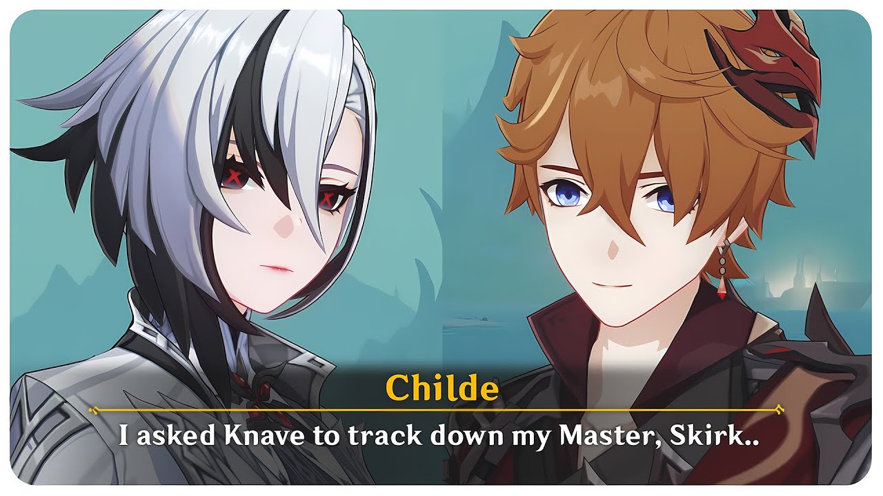 Arlecchino Helps Childe to Track Skirk (Cutscene) Arlecchino Story Quest | Genshin Impact 4.6