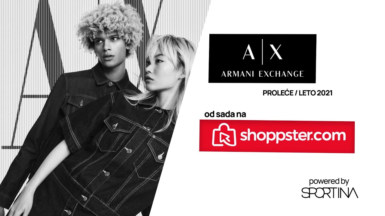 Armani Exchange na shoppster.com