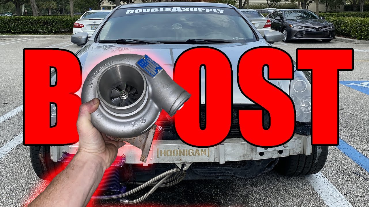 Putting my G35 Coupe on BOOST!