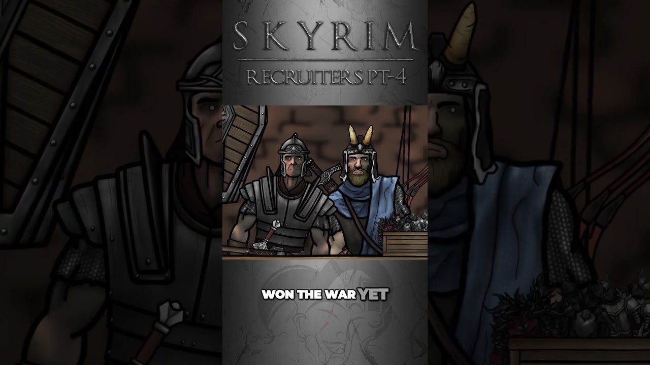 Senile Scribbles: Skyrim - Faction Recruiters Pt-4