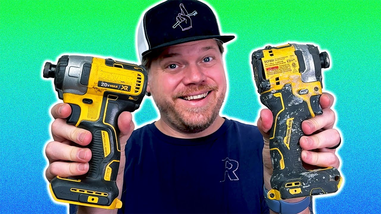 EXTREME Use Damaged Power Tools - Restored(ish)
