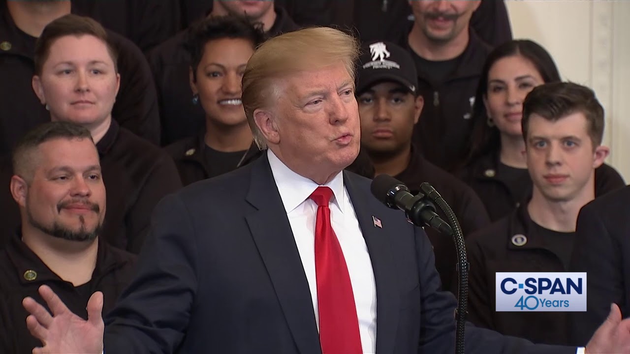 President Trump reacts to Mueller Report: 