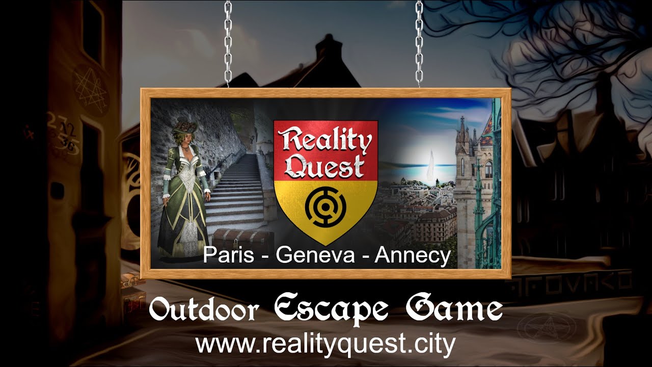 Reality Quest - Outdoor Escape Game - Paris - Geneva - Annecy