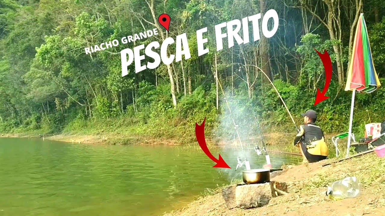 Peixe Frito na Beira da Represa - Não tem preço - Pescaria Represa Billings