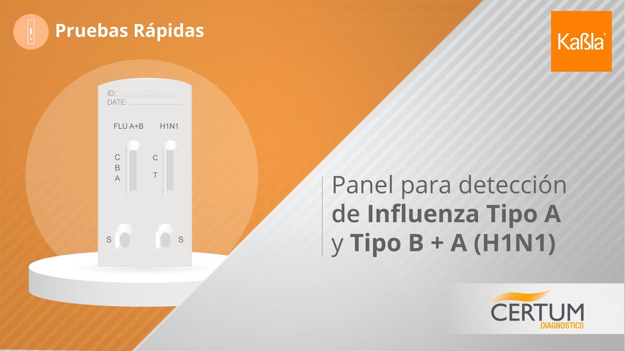 Kabla | DETECTS INFLUENZA (FLU A+B and A-H1N1) IN 15 MINUTES | CERTUM