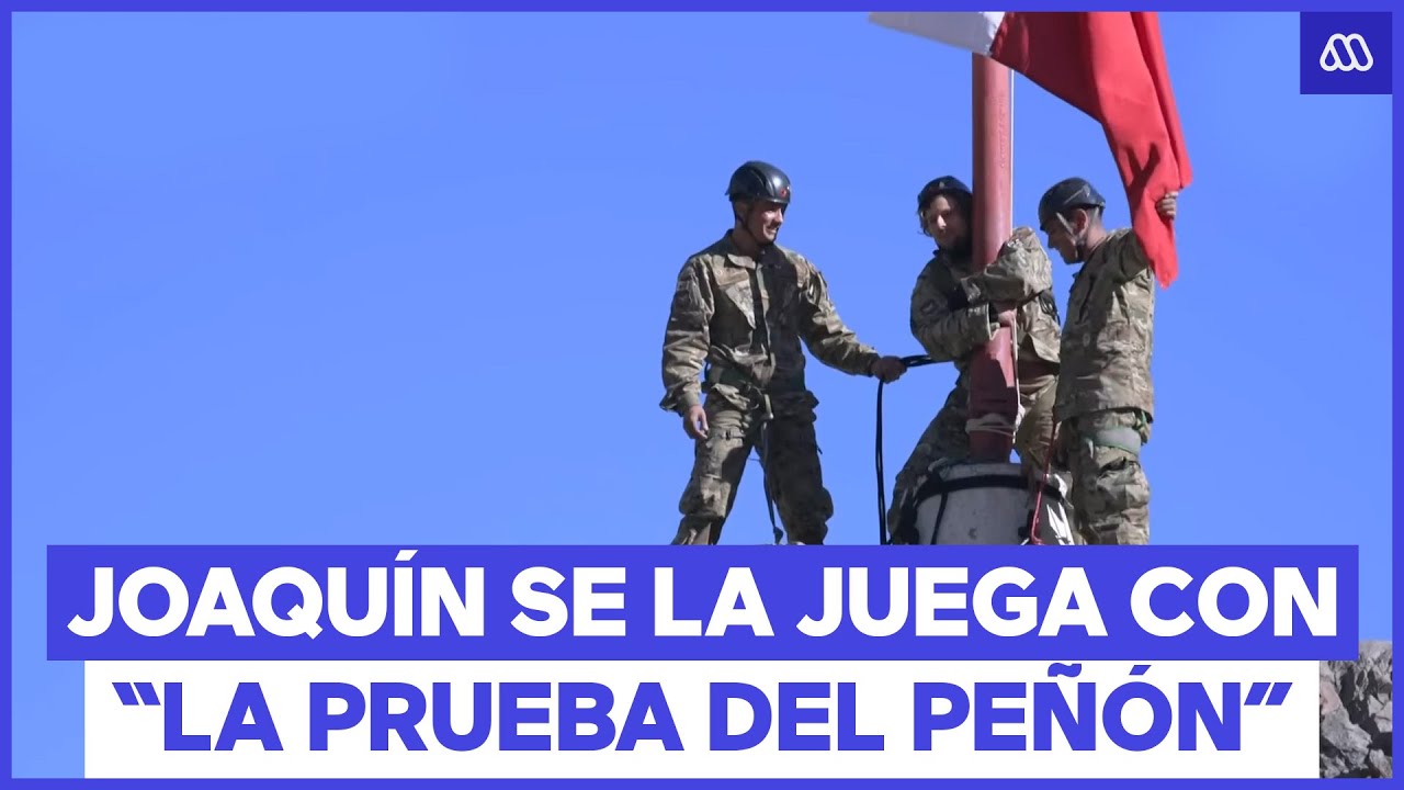 ¡El desafío de VALENTÍA!: Joaquín realiza la PRUEBA DEL PEÑÓN en la Escuela de Montaña del Ejército