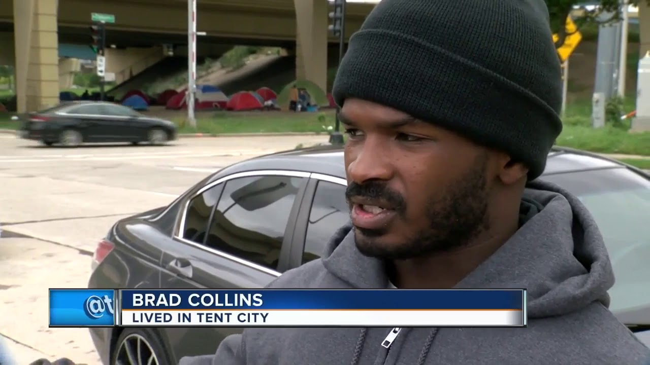 Milwaukee homeless population being forced out of 'tent city'