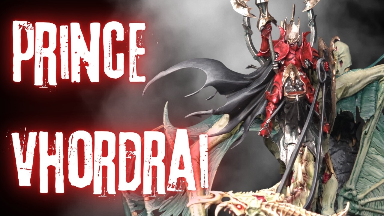 How to Paint Prince Vhordrai, Lord of the Crimson Keep