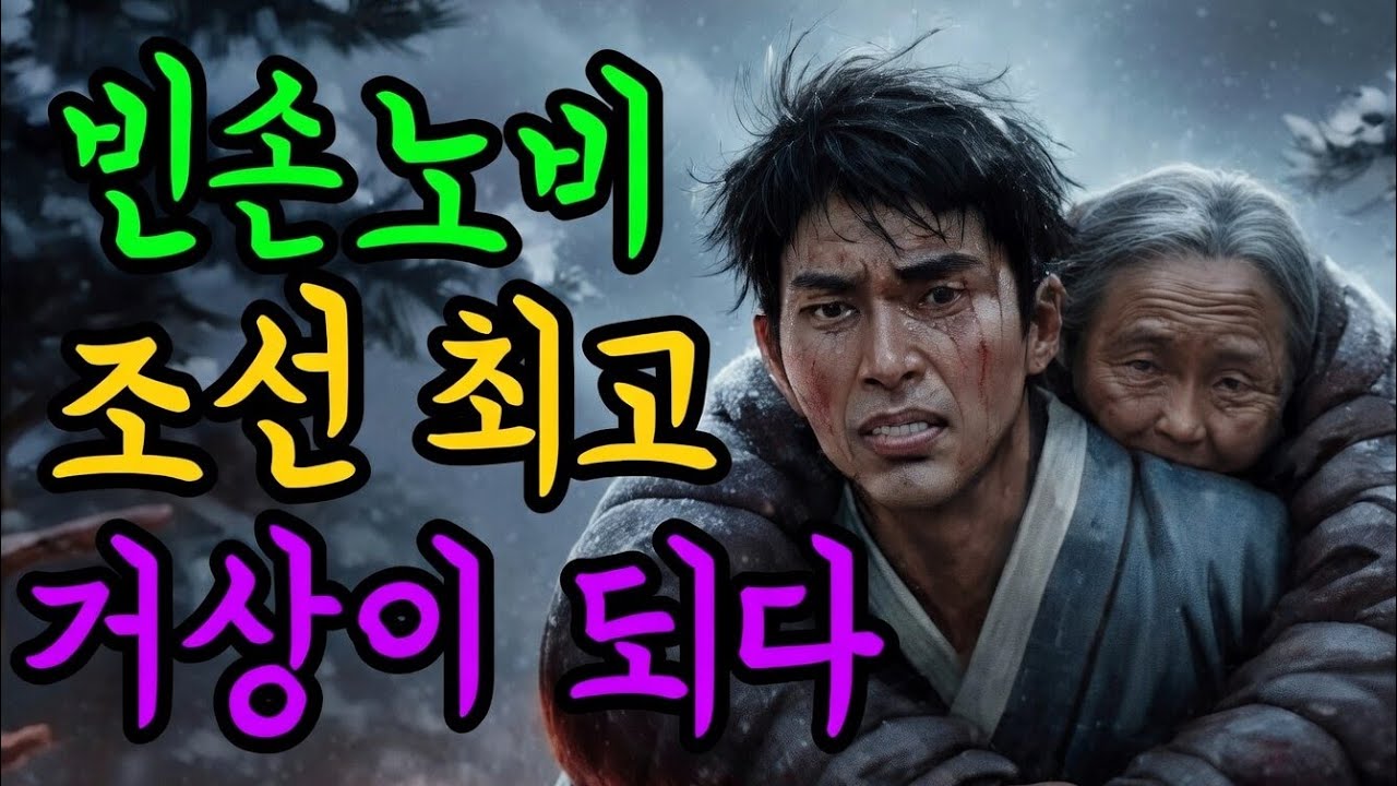 조선시대 노비가 거상이 된 실화 | 눈 먼 어머니를 업고 도망친 그날 밤