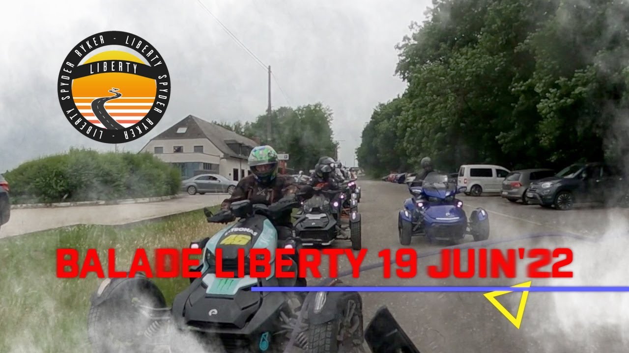 Balade Liberty du 19 juin 2022.   #canamspyder #canam #canamryker