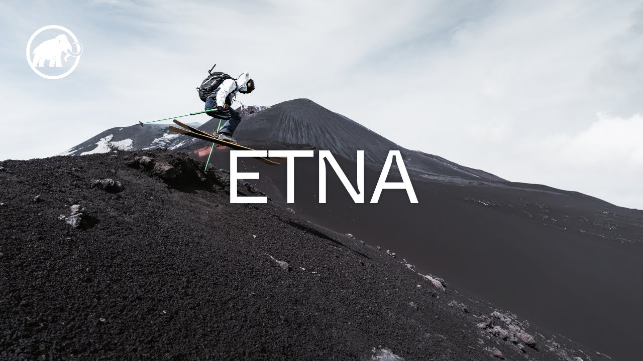 Skiing down an active volcano│ETNA