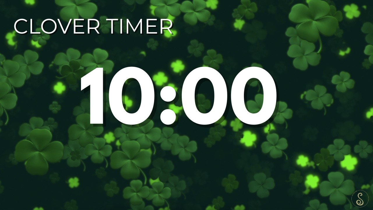 St. Patrick’s Day | 10 Minute Focus Timer (No Music)