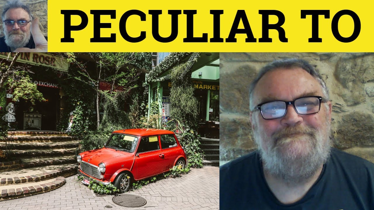 🔵 Peculiar To Meaning - Peculiar To Defined - Peculiar To Examples - Peculiarly Peculiar To