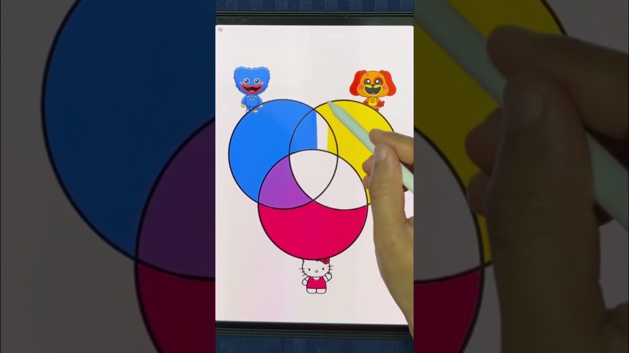 Satisfying color mixing art #art #drawing #colormixing #painting #football #fifa #comedy #fun #viral
