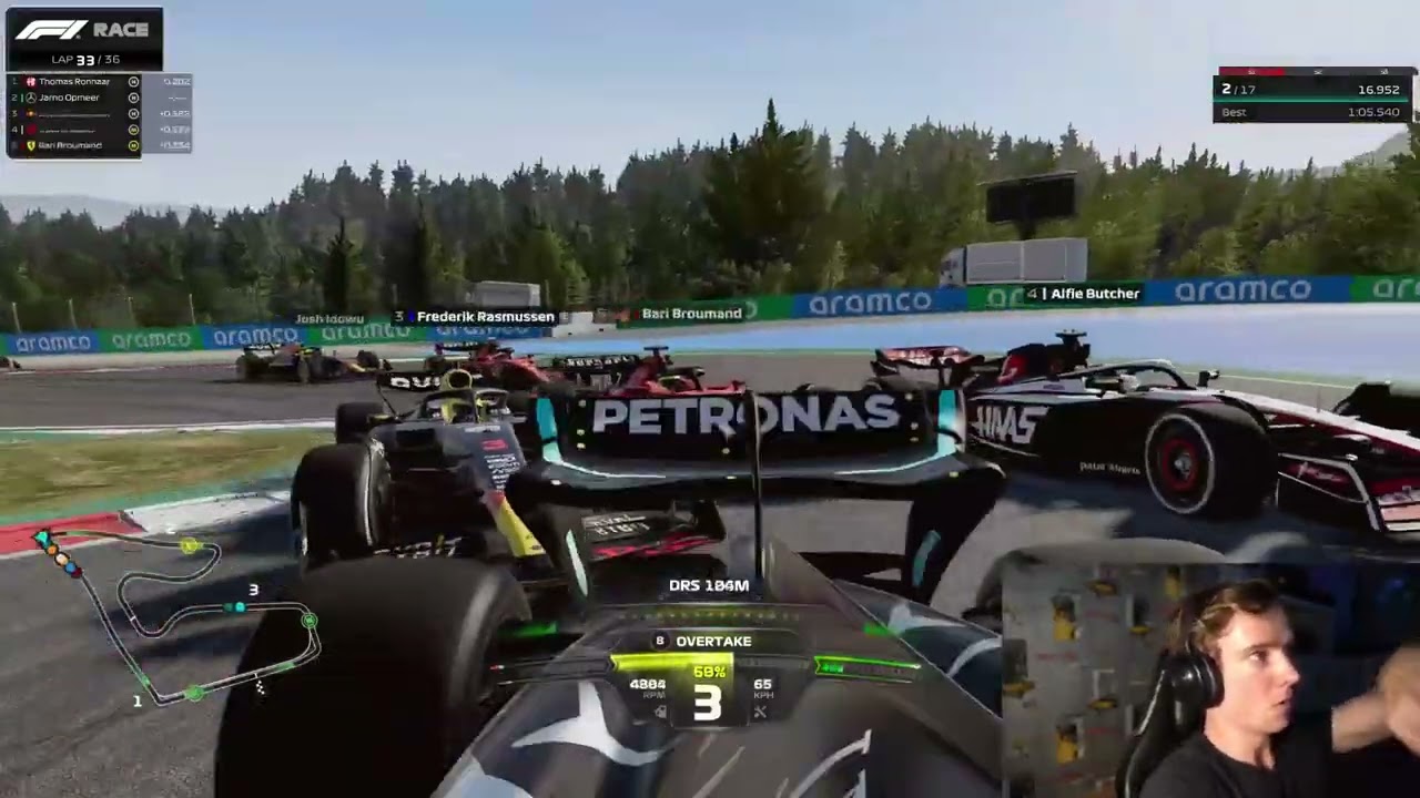 Jarno Opmeer vs Thomas Ronhaar - PSGL F1 Austria