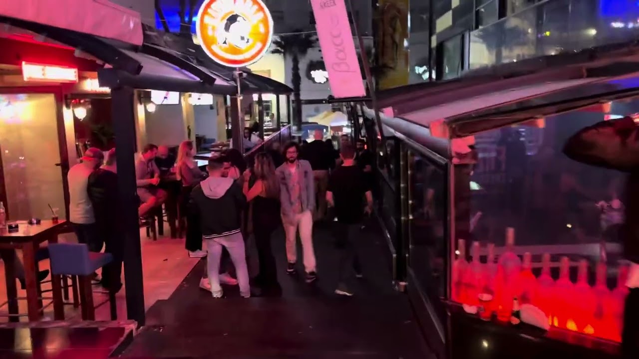 Night life in Malta
