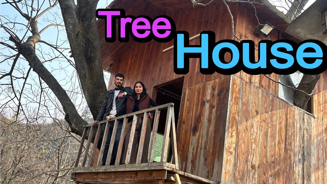 Paheli baar gaye hum Pawan ke sath tree house me 😍