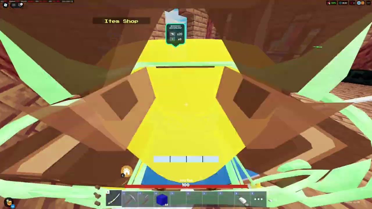 ROBLOX BEDWARS YUZI KIT MID GAMEPLAY 5V5 WE WON!