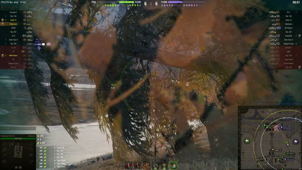 Manticore 9.3k Spotting Battle