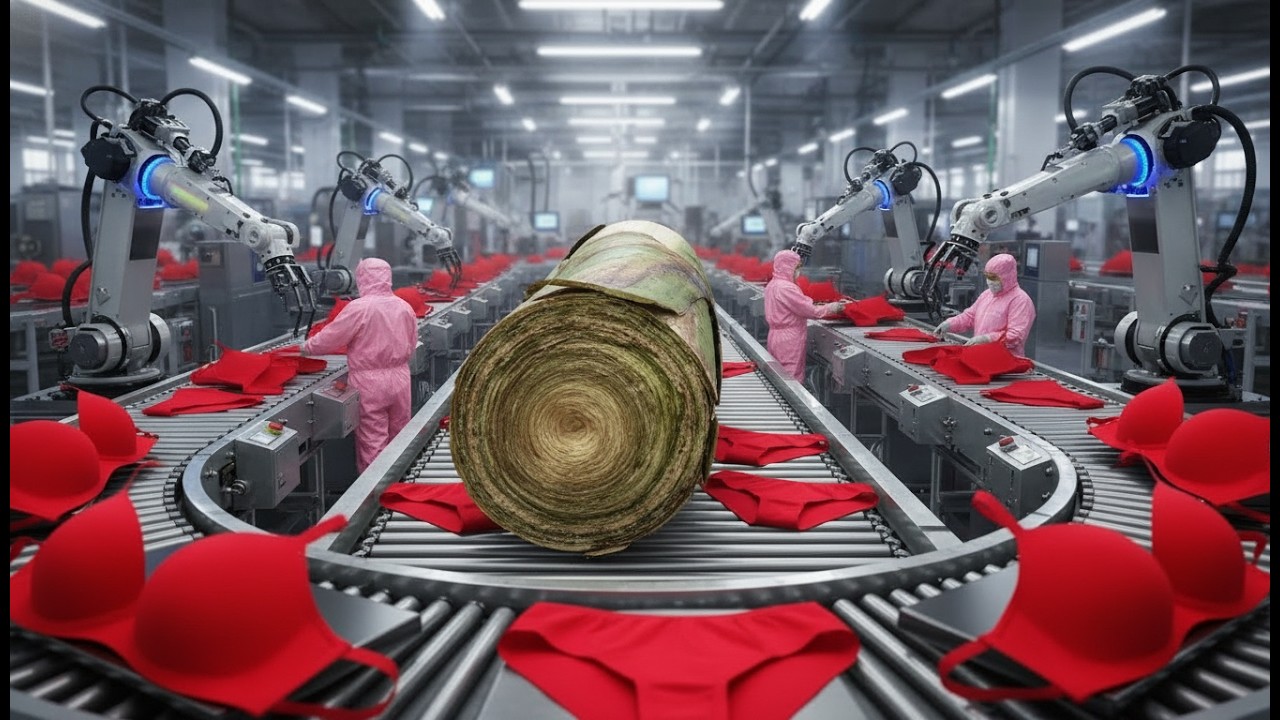 Inside a Banana Fiber Processing Plant – The Complete Journey from Stem Waste to Women’s Underwear