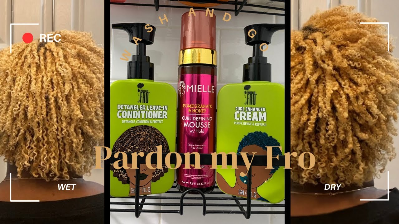 💚🖤 Pardon My Fro  🖤💚 | An Incredible Cream Wash and Go