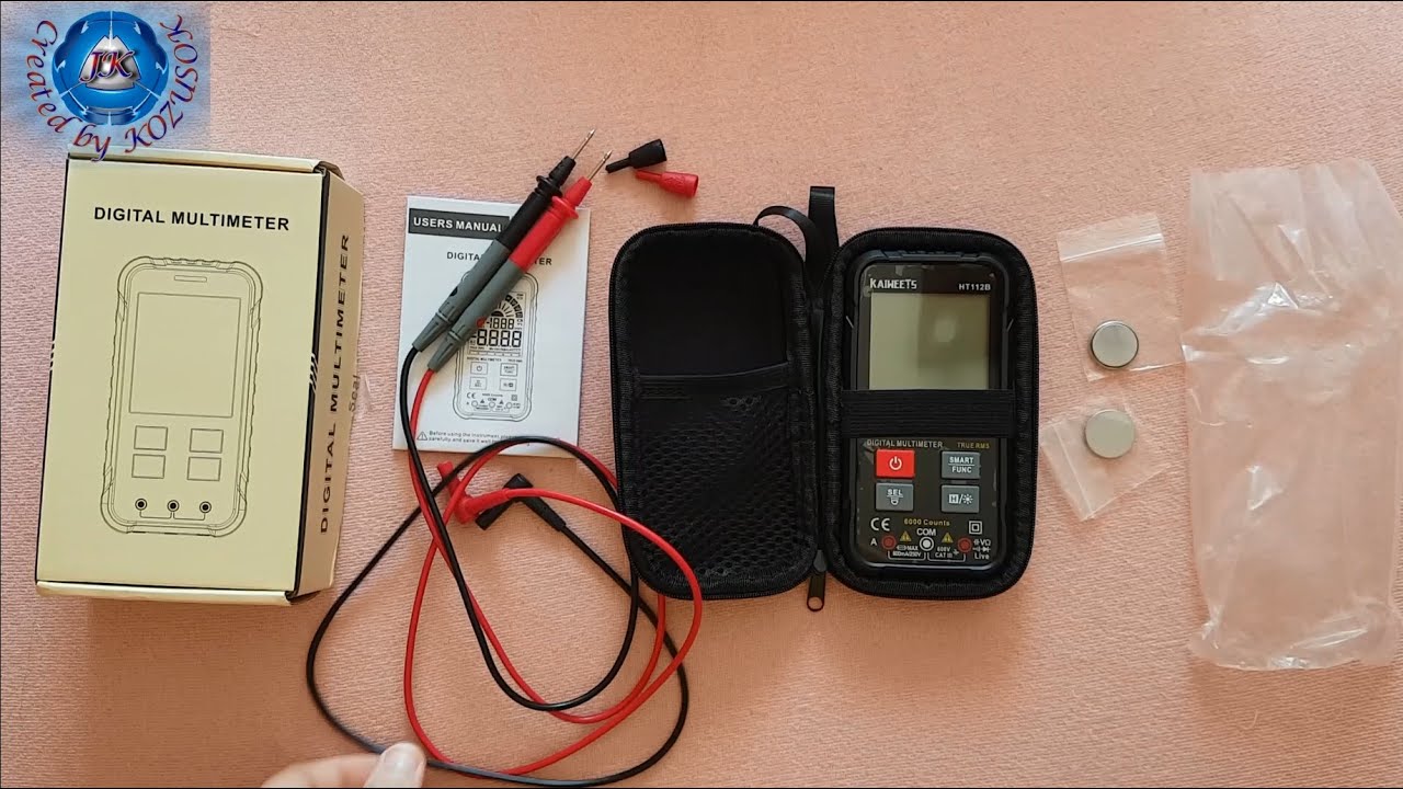 Digital Multimeter KAIWEETS HT112B
