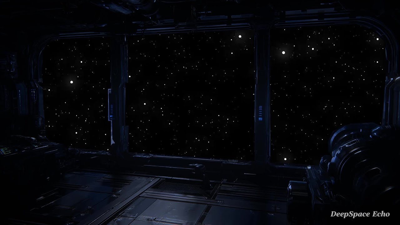 Through the Galaxy | Space Engine Hum and Brown Noise for Deep Focus